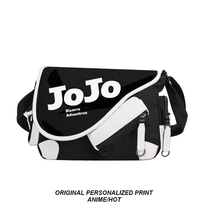 

Anime JoJo's Bizarre Adventure Dio Brando Cosplay Sport School Bag Student Fashion Shoulder Bag Casual Messenger bag Xmas Gifts