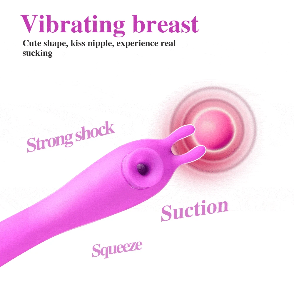 Фаллоимитатор вибратор для сосания клитора секс игрушки взрослых мощное