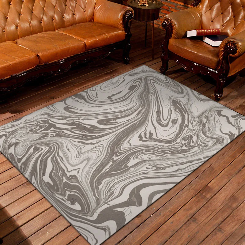 Ковры для гостиной в скандинавском стиле Нескользящие Коврики кухни и ванной