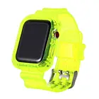 Силиконовый ремешок чехол Крышка для наручных часов iwatch, Apple Watch Series 6 5 4 SE, версия 1, 2, 3, ремешок 40 мм 44 мм, 38 мм, 42 мм, 38, 40, 42, 44 мм, спортивный браслет