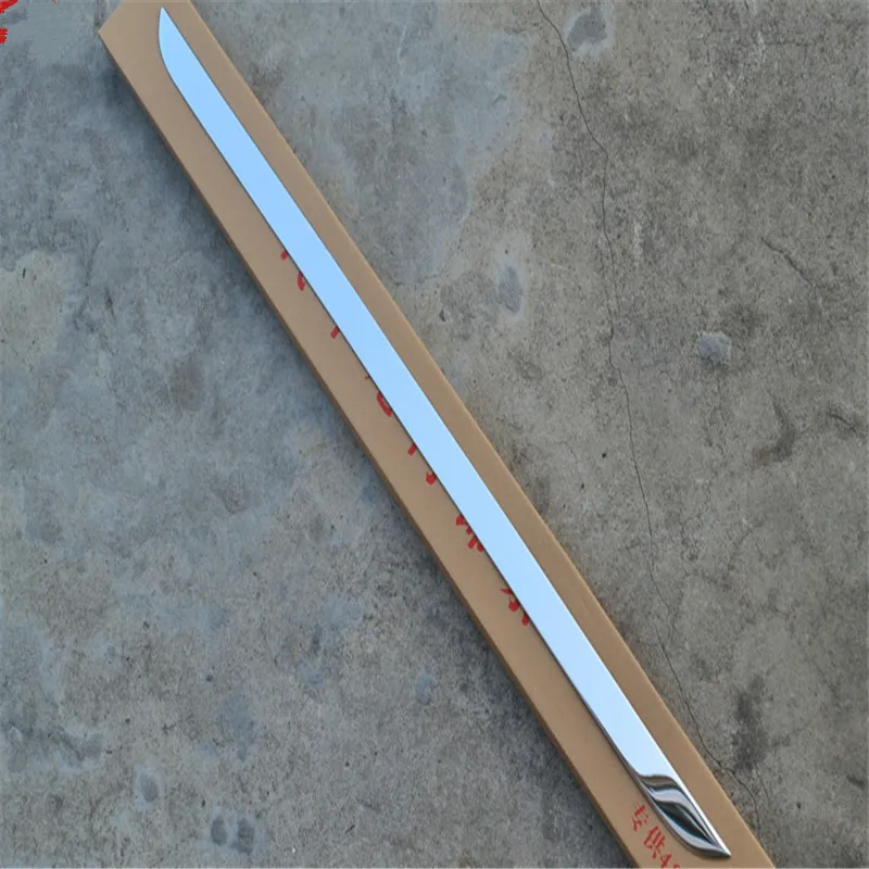 Задняя дверь Нижняя крышка молдинг отделка из нержавеющей стали задней двери