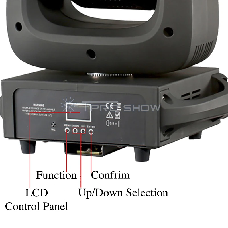 Мини-проектор с движущейся головкой 3x40 Вт RGBW | Лампы и освещение