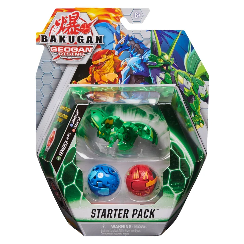 Фото Bakugan Geogan Rising 2021 новый стиль дракоид SHARKTAR FENNECA деформируемые яйца боевые игрушки экшн-фигурки подарки для мальчиков №4