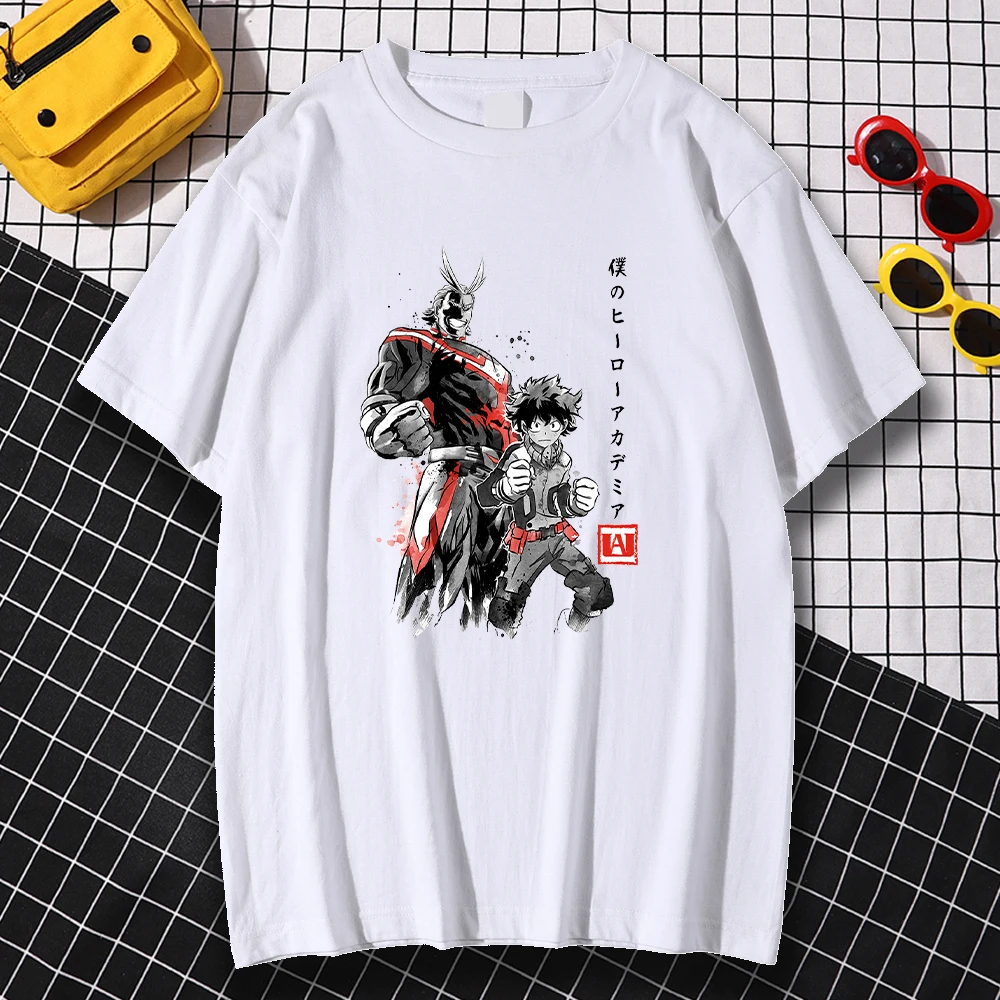 

Aesthetic Patten My Hero Academia Printt-Shirt Mens Casual Simplicity Tees Shirts Creativity Short Sleeved Kohpweran Graphic