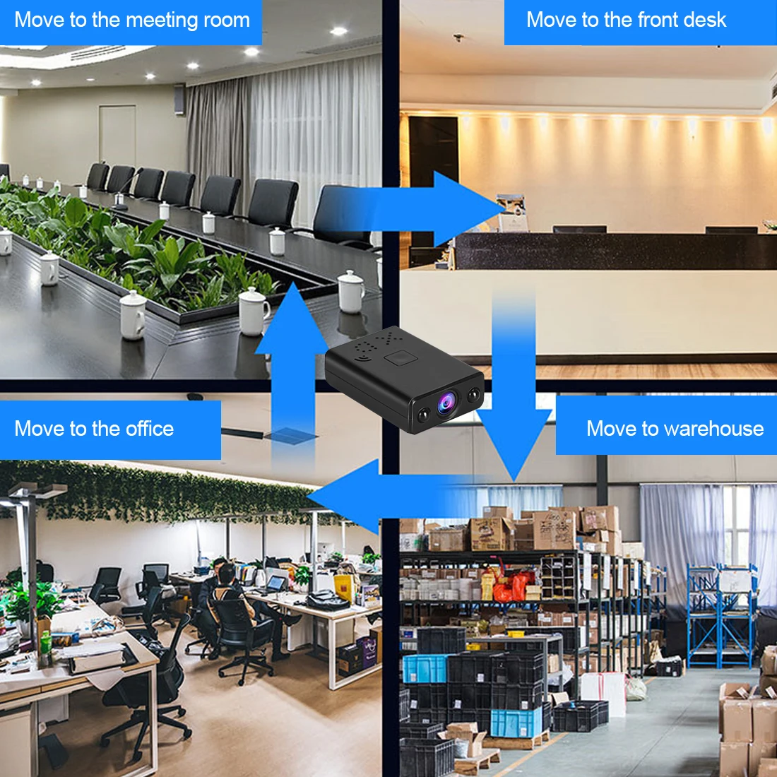 1080P камера домашняя безопасности Мини Ночное Видение Детектор движения DVR |