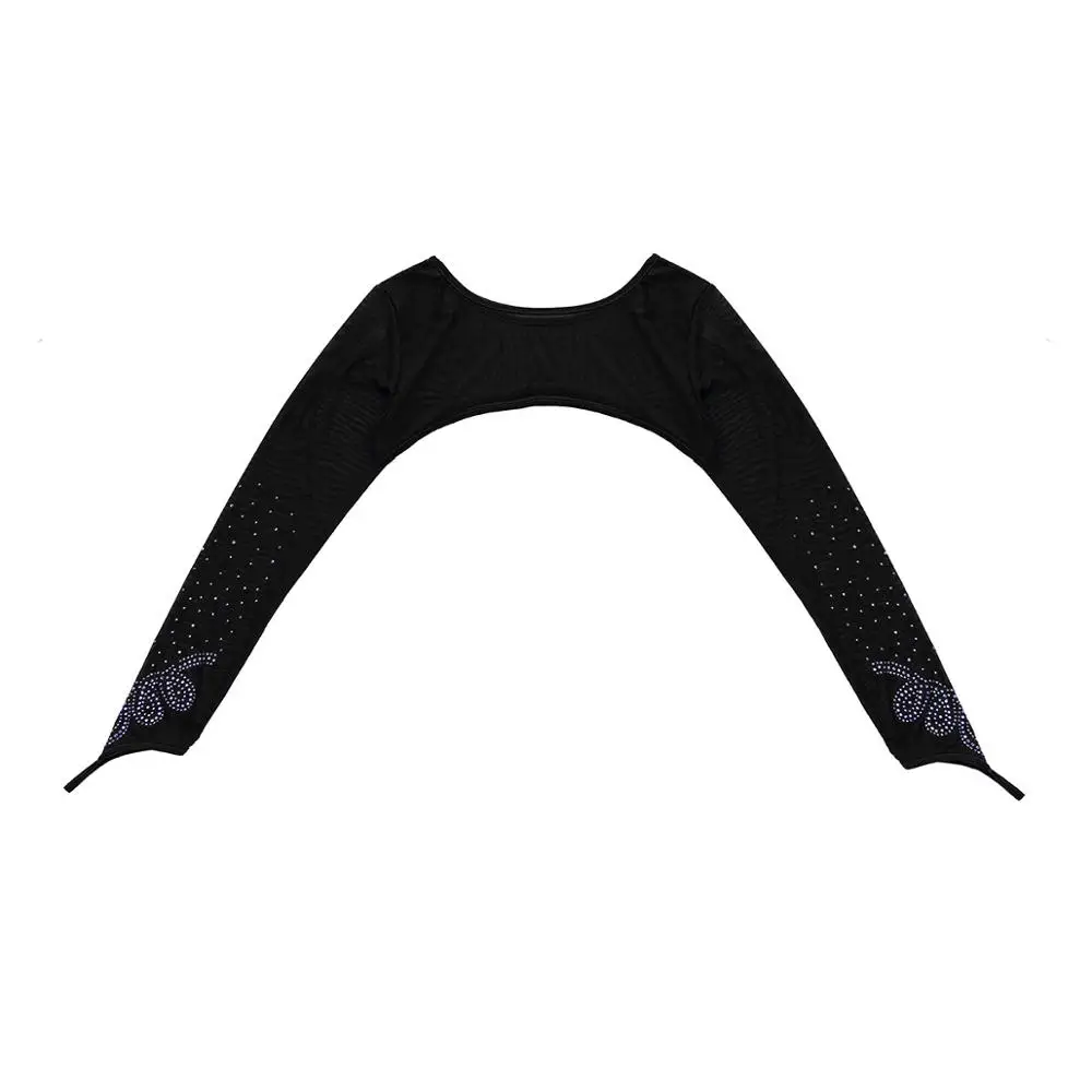 Сексуальная Женская Одежда для танцев прозрачный сетчатый топ с длинным рукавом