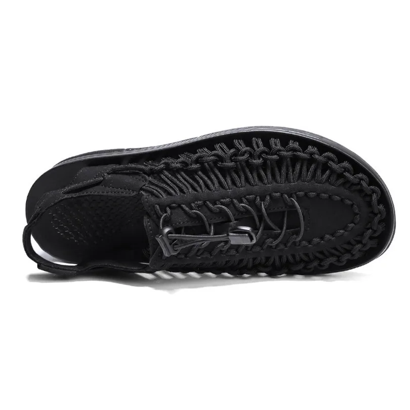 LIN KING/Новинка Одежда высшего качества для мужчин на каждый день женские сандалии