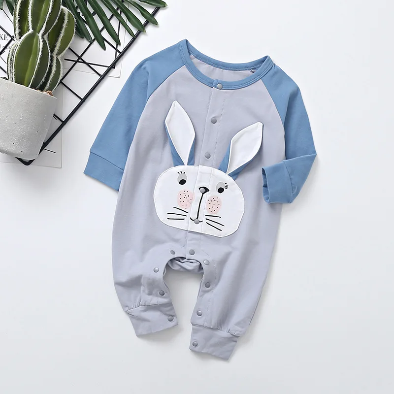 

Baby Romper In Autumn Rabbit Costume for Babies 100% Pure Cotton Sleepwear for Newborns Infant Clothes for 3 To 6 Months Baby