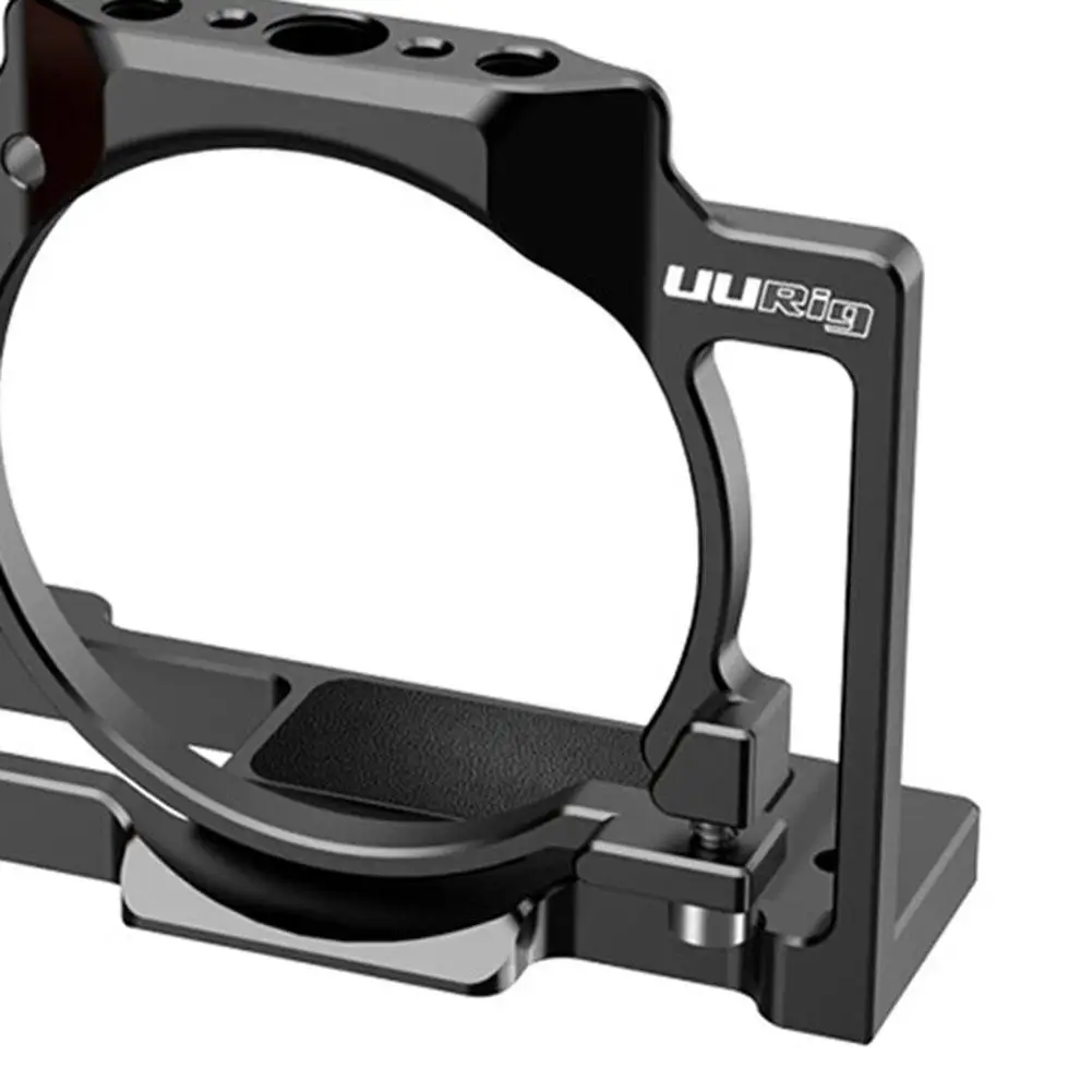 

R056 Wooden Mounting Bracket Metal Protection Cage LED Light Expansion Frame Case Action Camera Accessories for Sony ZV1