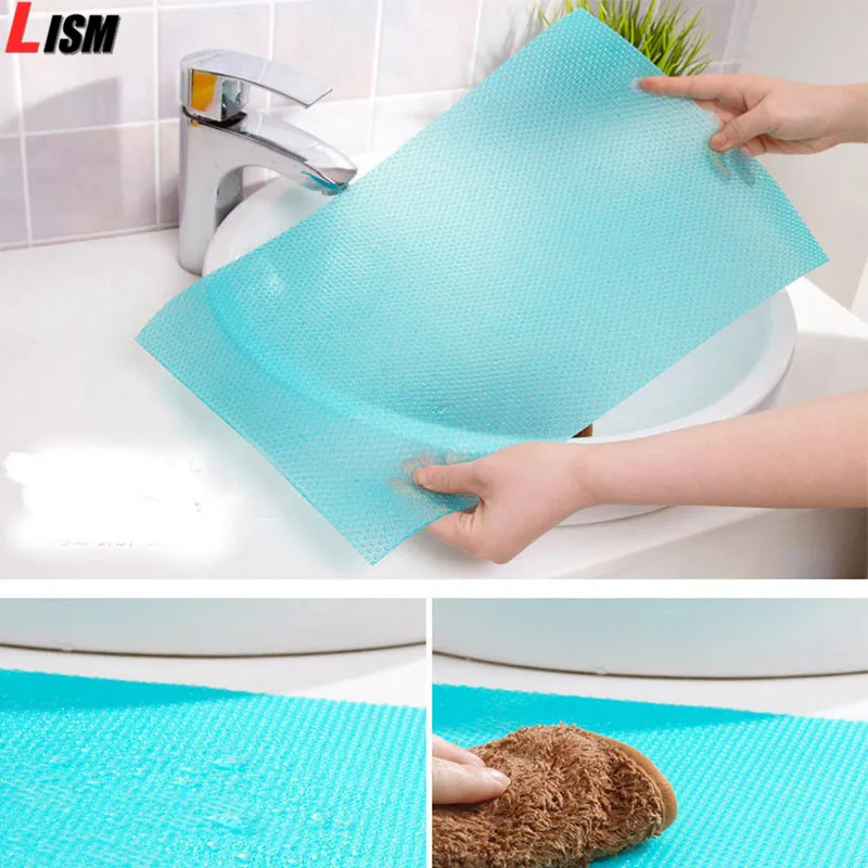 4 шт. коврик для холодильника Антибактериальный противообрастающий грибковый