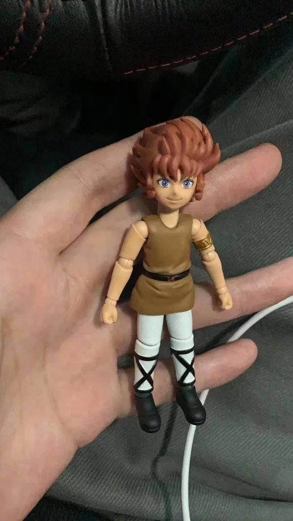 Фото Модельные фанаты в наличии Shinetime ST Saint Seiya Миф Ткань EX Kiki Овен Mu ученик экшн фотоэлемент зодиака №4