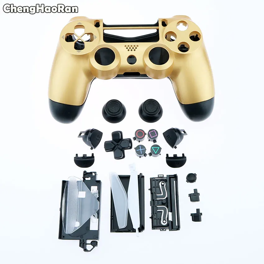 9 ChengHaoRan Полный Корпус с кнопками мод комплект для Sony PS4 Pro Slim 4,0 V2 JDS-040 JDM 040 контроллер корпус Оболочка Чехол - Цвет: 9