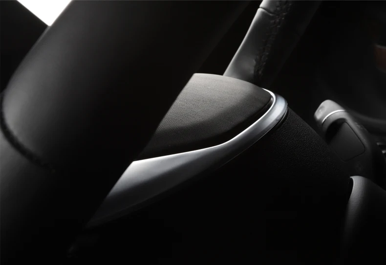 LUCKEASY Автомобильный руль декоративная заплатка для Tesla модель X/S- ABS рулевое колесо аксессуары декоративная рамка патч