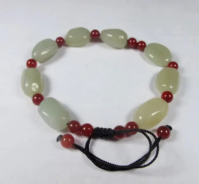 Подлинные натуральные товары Синьцзян и тиану браслет из необработанного камня