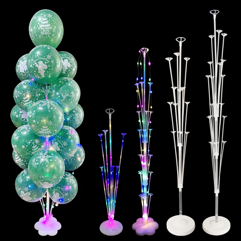 

7/13/19 Tube Birthday Balloon Column Christmas Balloons Stand Arch Xmas Balloon Birthday Wedding Party Latex Ballons Accessories