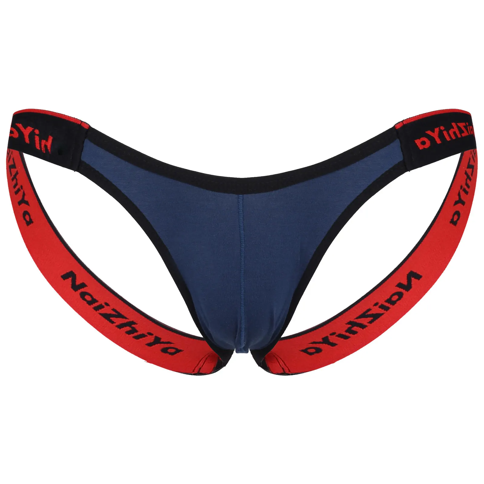 

Трусы-стринги мужские, эластичные, с широким поясом