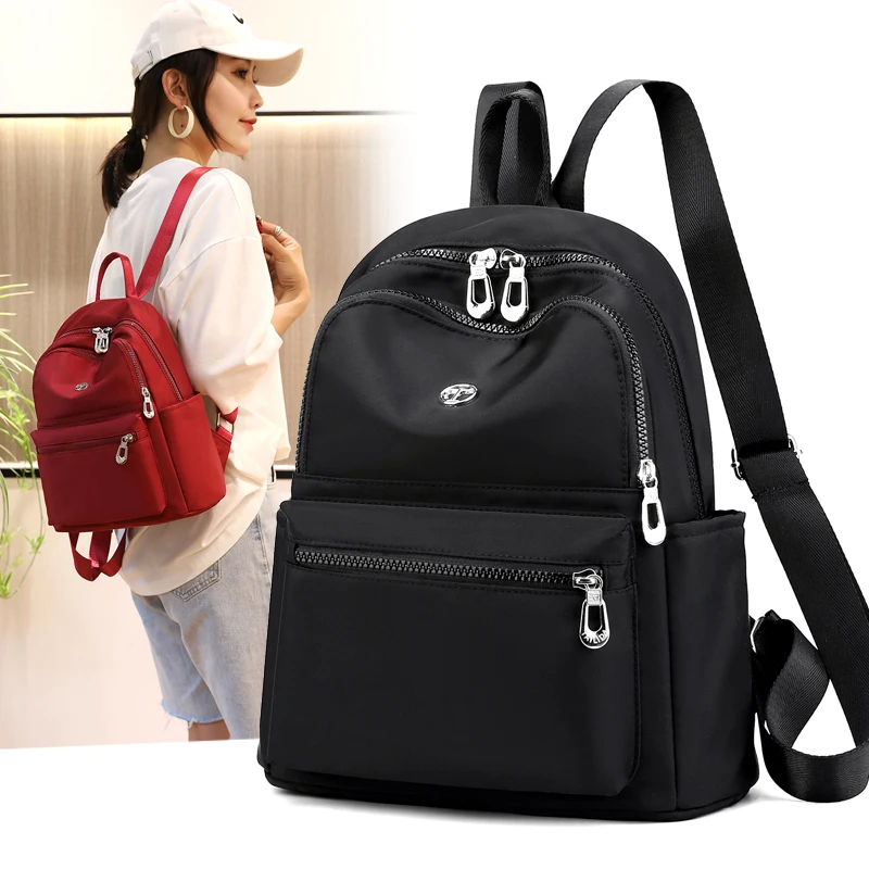 

Vento Marea Travel Women Backpack Casual Waterproof Youth Lady Bag Female Large Capacity Women's Shoulder Bags 2020 Red Rucksack