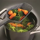 1 шт. нейлоновое сито Совок Дуршлаг Кухня аксессуары для слива овощи воды с овощей, приборы для приготовления пищи Портативный инструменты для домашнего приготовления