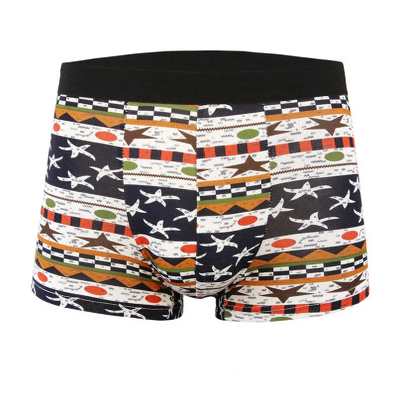 

2020 New Men's Panties Comfortable Breathable Male fashion Boxers Cartoon Noxer Shortsr male Elastic Force Soft Underwear