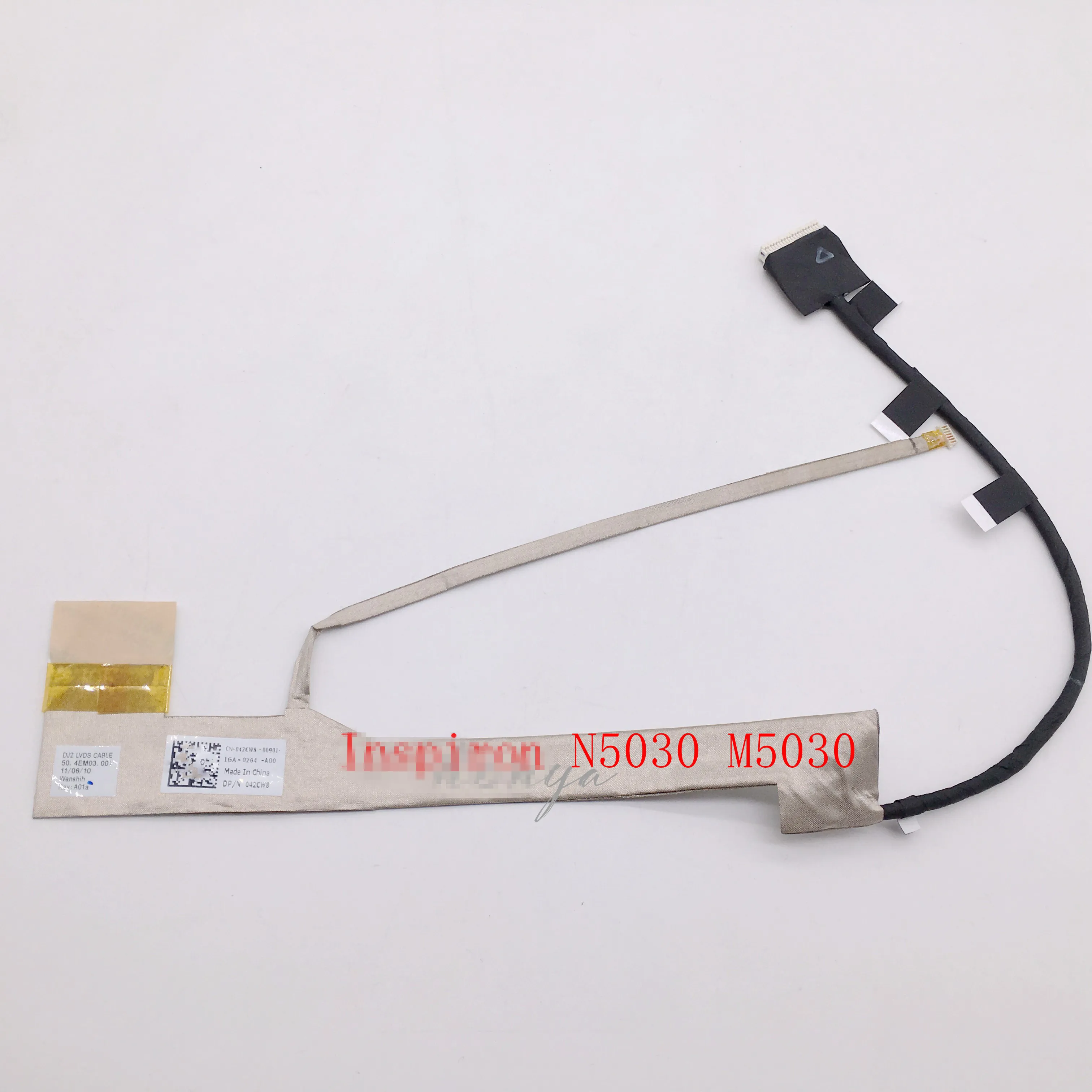 Новая модель для Dell INSPIRON N5030 M5030 N5020 DJ2 042CW8 50.4EM03.401 50.4EM03.201 LCD дисплей видеоразъем Flex |