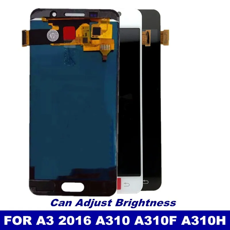 Протестированный ЖК-дисплей A310 для телефонов Samsung Galaxy A3 2016 A310F A310H A310M кодирующий