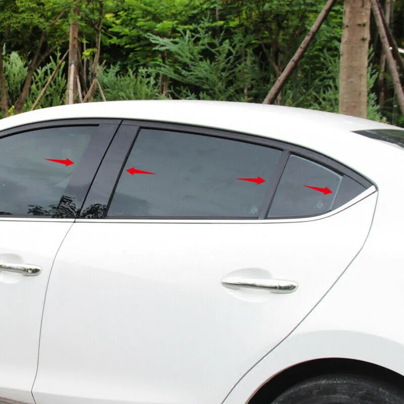 

Decorative Center Pillar Fit Cover Trim For Mazda3 Axela M3 Accessories
