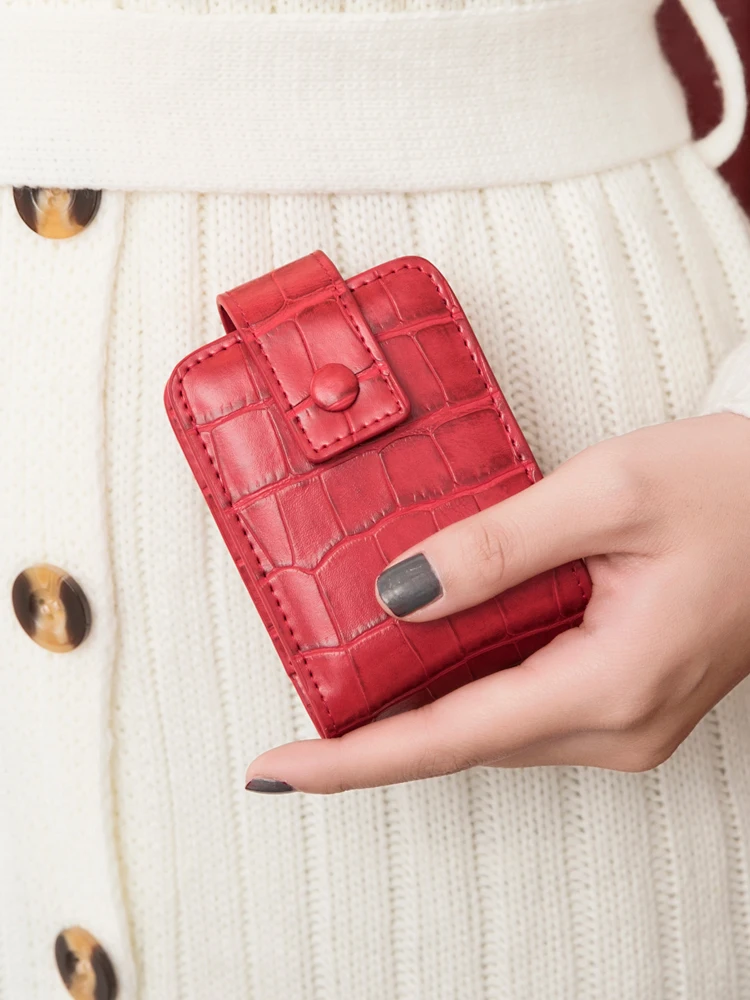 Новый маленький кошелек для губной помады NYHED с зеркалом модные женские Мини