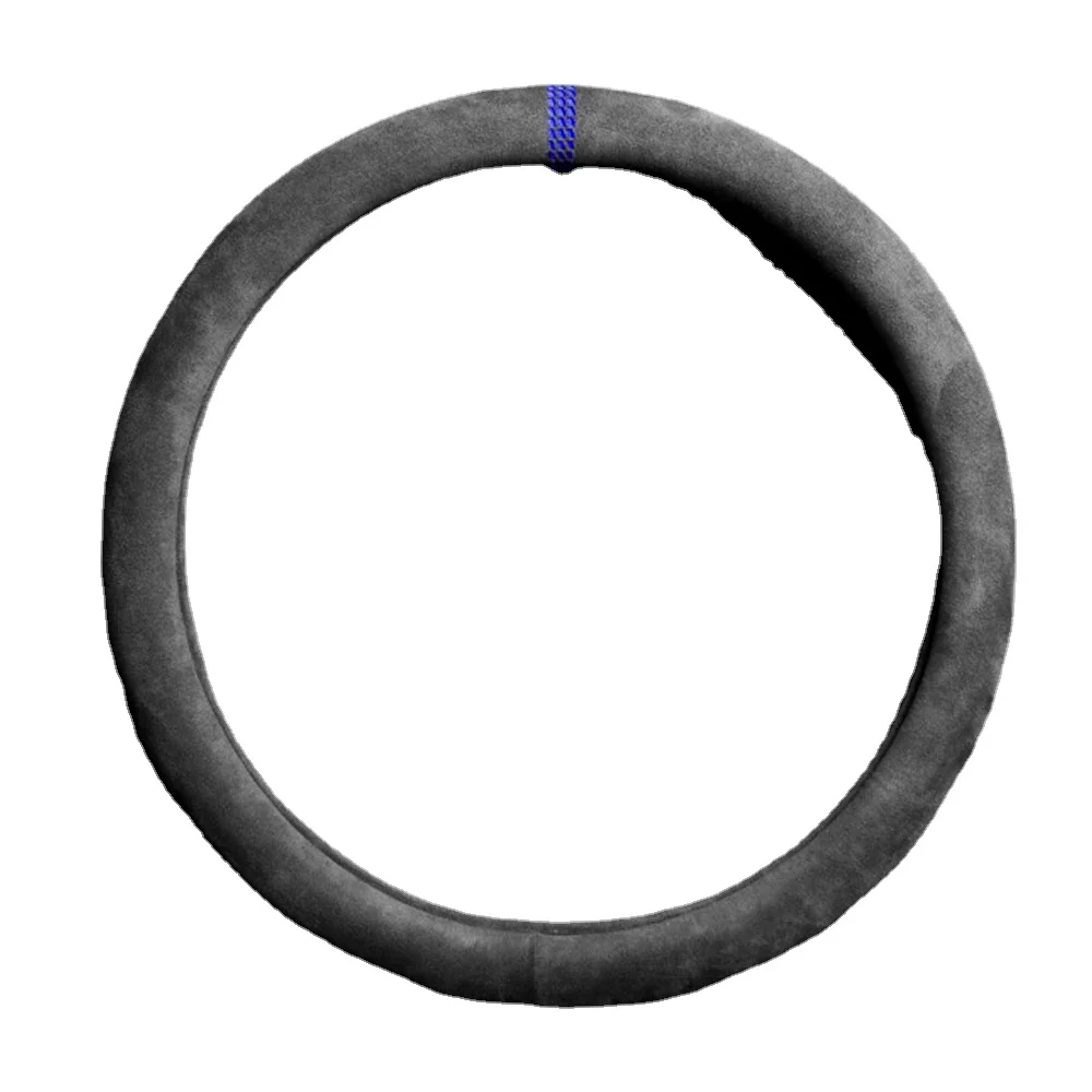 

38cm Suede Leather Car Steering Wheel Cover Wear-Resistant For BMW E90 F01 F06 F10 F15 F16 F20 F21 F25 F26 F30 F32 F82 M3 G20 X5