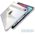 Чехол для Samsung Galaxy Tab A 7,0, 8,0, 8,4, 10,1, T280, T290, P200, T380, T307U, T510, T590, ТПУ, силиконовый, прозрачный, тонкий