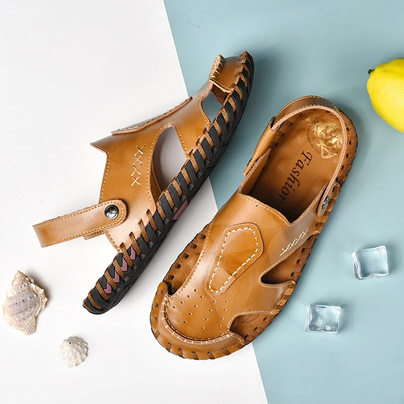 

Большие тапочки, слипоны для ходьбы, роскошные сандалии с петлей, летние сандалии, мужская обувь, сандалии, оригинальные итальянские пляжны...