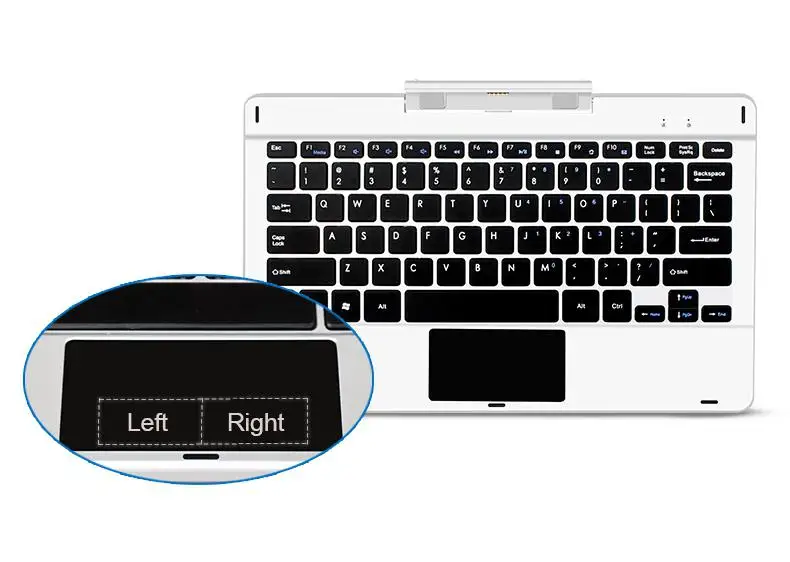 Магнитный док интерфейс для клавиатуры QWERTY Layout поставляется с сенсорной