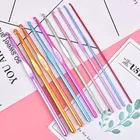 Спицы для вязания с алюминиевой ручкой, крючки для вязания, 2-6,5 мм