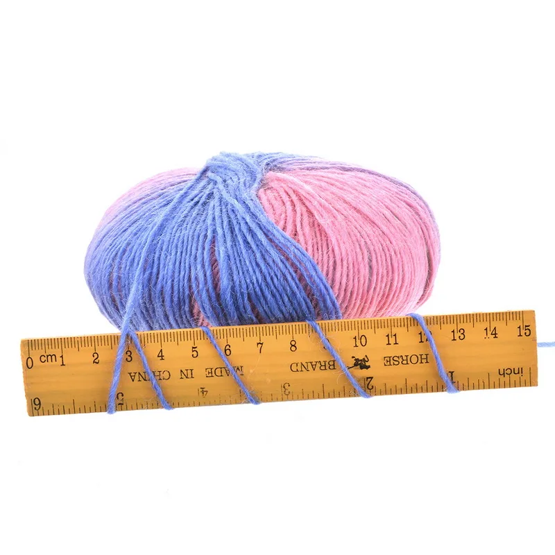 50 г/мягкая детская молочная хлопковая шерсть DIY пряжа одежда ручная вязальная