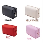 Портативная дорожная сумка для макияжа, органайзер, водонепроницаемая косметика для женщин, кисть для губной помады, многофункциональная толиметрическая сумка, чехол из искусственной кожи