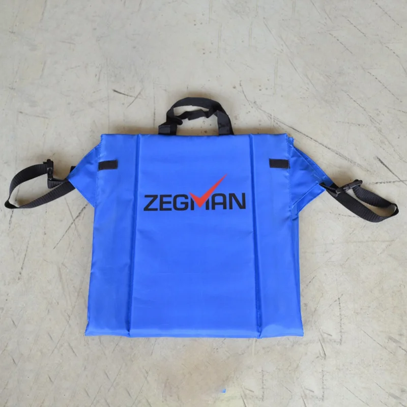 

Multi-function Outdoor Folding Cushion Beach Chair Camping Venue Cushion Stadium Cushion Casual Folding Chair Black 42 * 39cm