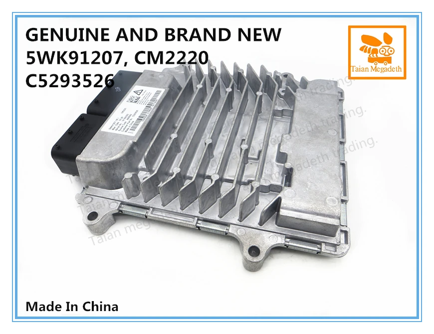 Оригинальный и новый блок управления дизельным двигателем ECM ECU 5WK91207 CM2220