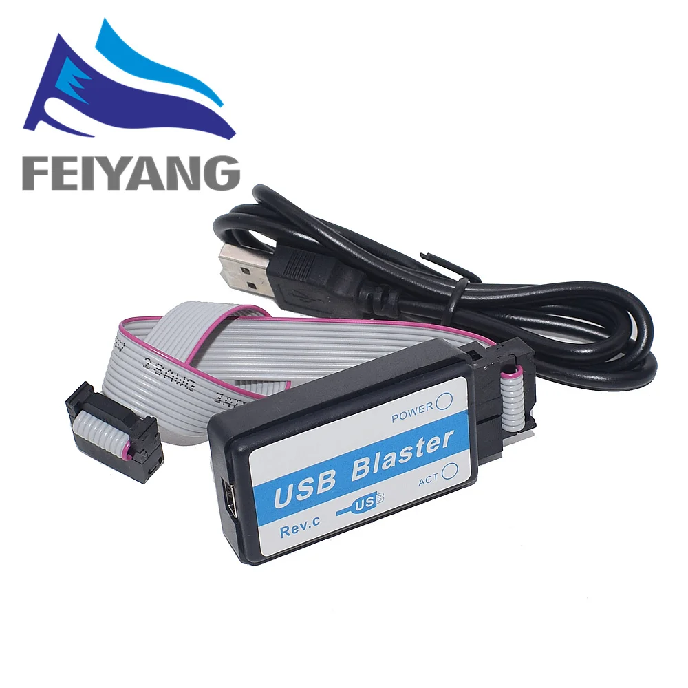 USB Blaster Mini кабель 10-Pin JTAG Соединительный для CPLD FPGA NIOS программатор поддержка всех