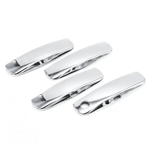 

4pcs Auto cover Decorations With 1 Keyhole 4 Doors Trims For D/odge C/harger 2011-2015 Chrome Door Handle Covers Car-Styling