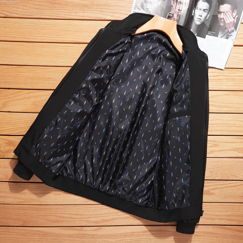 

2021 Spring New Men's Bomber Zipper Jacket Male Casual Streetwear Hip Hop Slim Fit Pilot Coat Men Clothing Plus Size 4XL 5XL 6XL