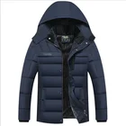 Мужская куртка Parker, модная зимняя куртка с капюшоном, Мужская Высококачественная бархатная теплая ветрозащитная куртка-пуховик, модель взрыва в Китае