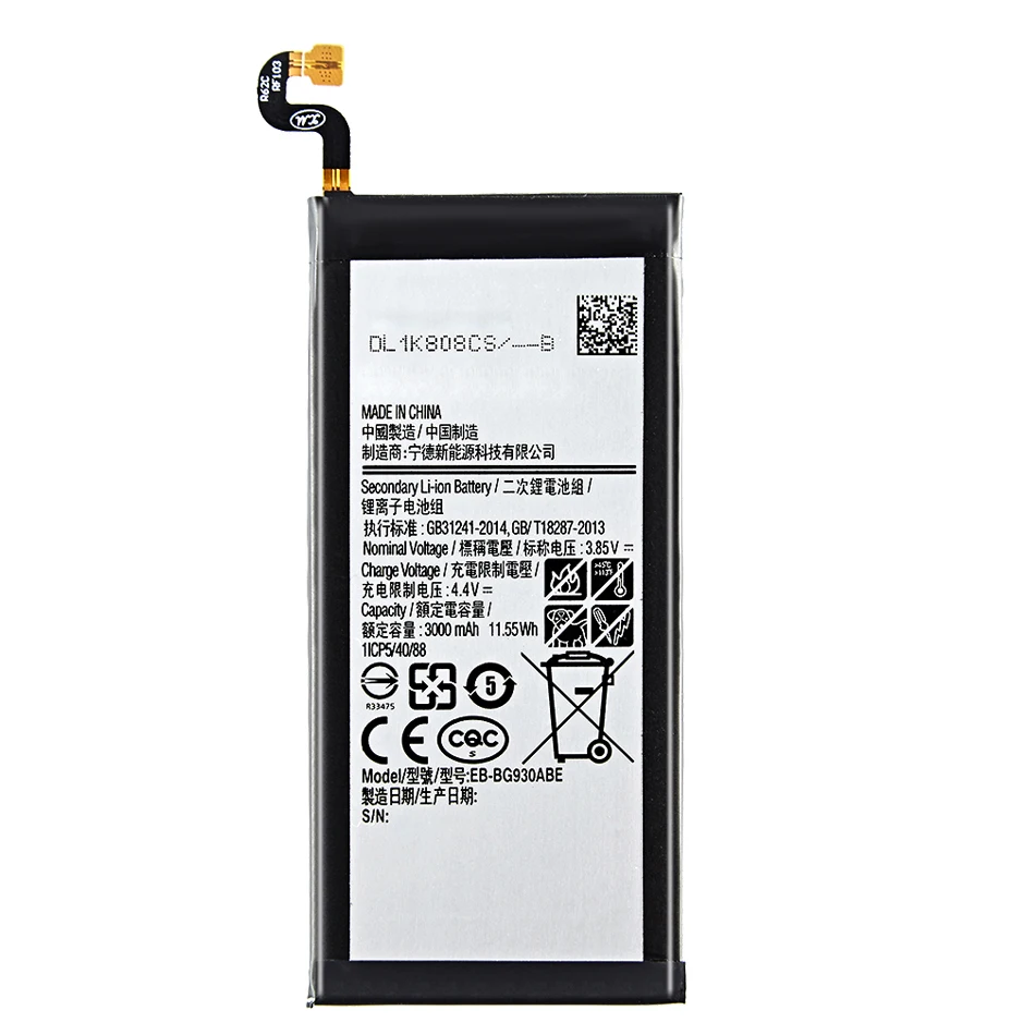 Аккумулятор телефона EB BG930ABE 3000 мАч для Samsung Galaxy S7 SM G930 G930A G930K G930F G930FD G930R6 G930T G930W8 +