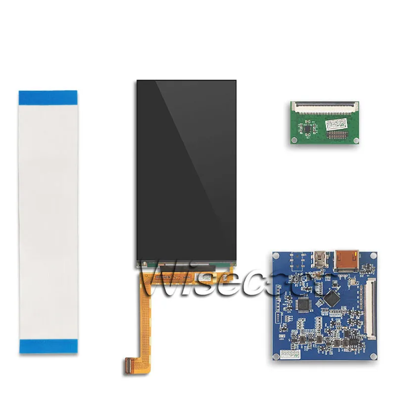 Wisecoco 6 дюймов 2K ЖК дисплей Экран на тонкопленочных транзисторах тонкоплёночных