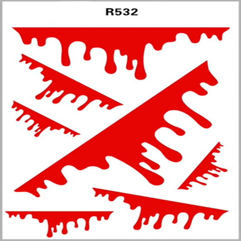 Набор автомобильных наклеек с отверстием для пули крутые царапины наклейки на