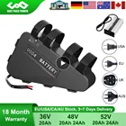 Батарея eBike 48V 52V 20Ah 24Ah 18650 треугольный Электрический велосипед Bateria для Bafang TSDZ2 1800W 1500W 1000W 750W 500W мотора