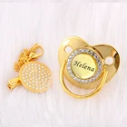 BlingBling, изготовленные на заказ зажимы для детской соски, цепочки, без БФА