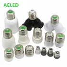 Переходник с E27 на E14 на E12, с GU10, B22, MR16, G9, преобразователь питания для светодиодных ламп, преобразователь цоколя, огнеупорный держатель, адаптер для лампы