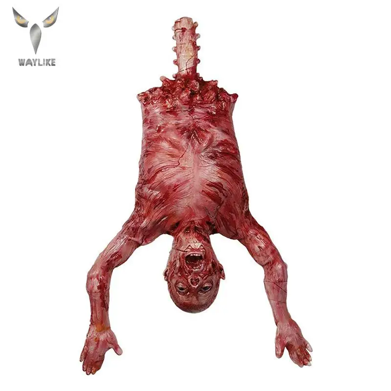 Waylike Хэллоуин вечерние реквизит латексные подвесная часть туловища разборный