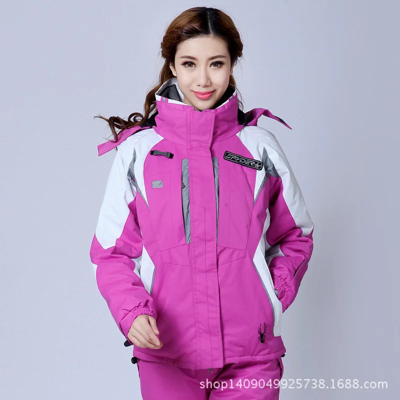 Women Ski Jacket High Quality Windproof Waterproof Skiing and Snowboard Winter Jackets Female Winter Outdoor Warm Sports Coat