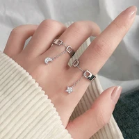 personality fashion star moon animal plant various sets ring goldsilver color joint ring bride engagement wedding ring jewelry
