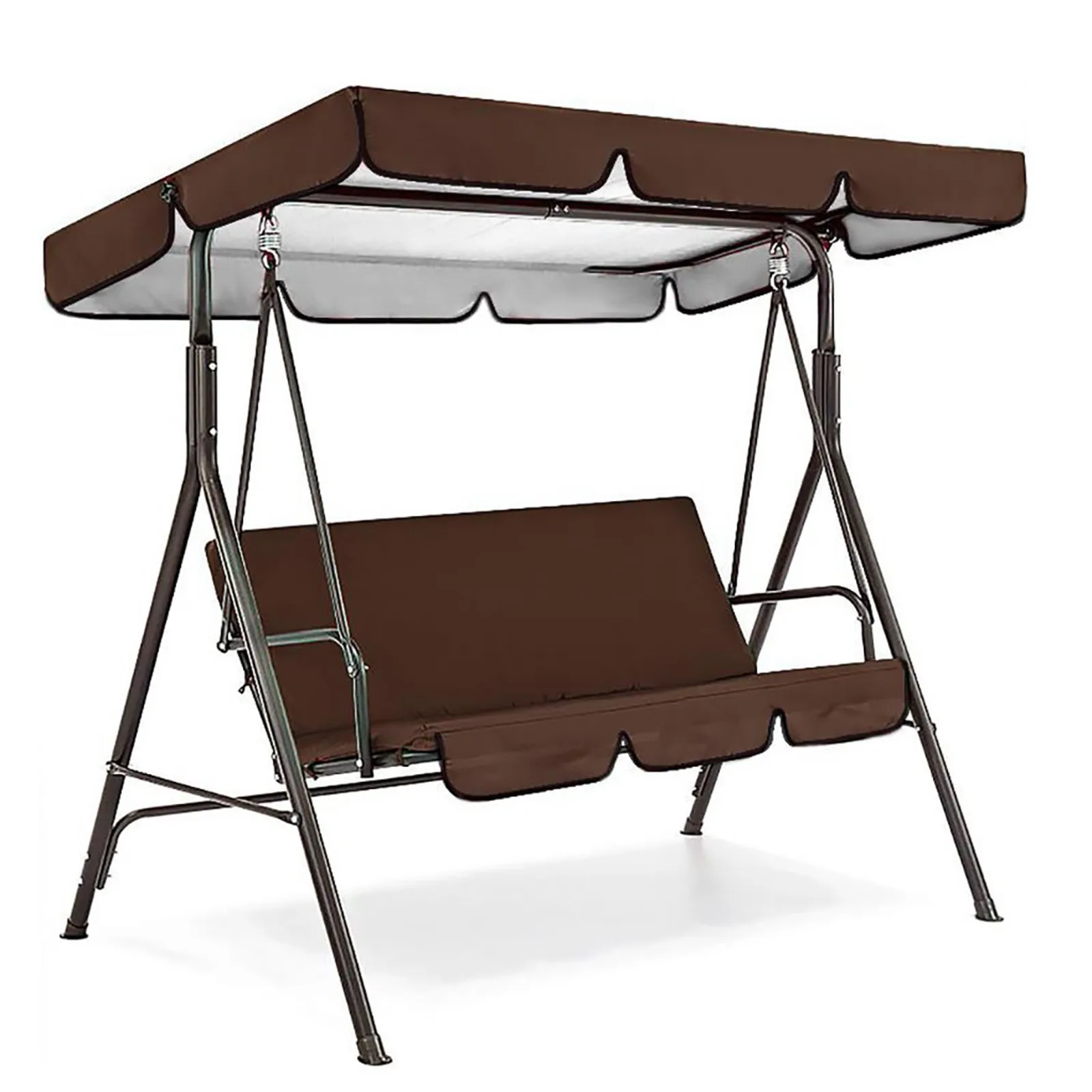 

Swing Canopies Seat Cushion Cover Waterproof Set Patio Swing Chair Hammock Replacement Outdoor Garden Swing Cover Set D20